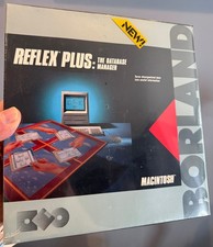 Vintage Reflex Plus Database Software by Borland V1.0 - Macintosh - Sealed Box picture