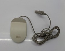 Vintage IBM 2-Button PS/2 Trackball Mouse 96F9275 96F9274 picture
