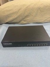 Intellinet 8-Port Ethernet PoE+ Desktop Gigabit Switch - Model 560641  picture
