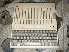 VINTAGE  Apple IIc Computer w/ALPS Keyboard & Original IIc Power Supply picture