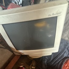 Vintage Desktop Computer with CRT Monitor picture