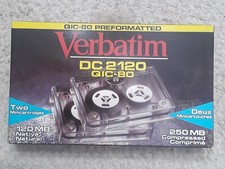 NOS Verbatim Minicartridges DC 2120  QIC-80  120MB / 250MB Package of 2 picture