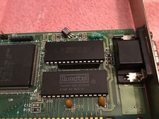 VINTAGE JAX-8216A TRIDENT TVGA9000B 256K ISA VGA CARD QUADTEL BIOS picture