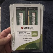 Hynix 1GB (2x512MB) DDR2 667MHz PC2-5300S Laptop RAM Kit (In Kingston Packaging) picture