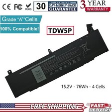 New TDW5P P81G 76Wh Battery for Dell Alienware 13 R3 ALW13C-D1738 ALW13CR-2718 picture