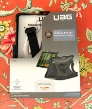 UAG Plasma Series Rugged Case for Microsoft Surface Pro 13 Black/Clear Strap picture