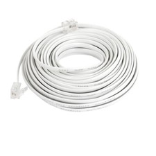 32.8ft Standard Telephone Cable, Male 6P2C RJ11 to Male RJ11 Phone Line Cord picture