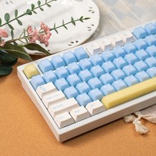 164 Keys Custom PBT Keycaps Cherry Profile Doubleshot Jelly Keycaps Set Fit f... picture