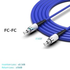 FC/UPC to FC/UPC SM Simplex Armored Fiber Optic Patch Cord 20m 30m 50m 80m 100m picture