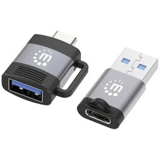 Manhattan 356329 USB 2.0 Adapter [2x USB 3.2 Gen 1 Socket (USB 3.0), Socket picture