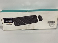 Jelly Comb New GREEN BLACK Ultra Thin 2.4G Wireless Keyboard Mouse Combo JOY NEW picture
