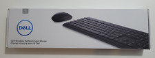 NIB Dell KM3322W Wireless Keyboard and Mouse 2.4GHz USB Wireless Receiver picture