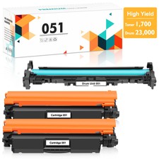 Toner Cartridge OR Drum Compatible With Canon 051 ImageCLASS MF263dn MF264dw Lot picture