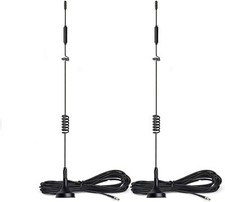 2pcs Bingfu 4G LTE Antenna 8dBi Magnetic Base Cellular MIMO TS9 Antenna for Mifi picture