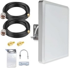 2.4G 5Ghz 5.8G 2X2 MIMO Panel Antenna Dual Band Outdoor Directional Antenna Pole picture