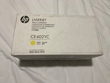 HP CE402YC (507A) Yellow Toner LaserJet M551 M570 m575 New Genuine Sealed picture