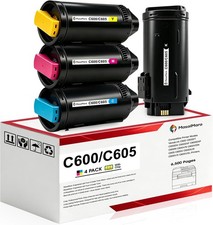 Compatible w/ Xerox VersaLink C600 C605 106R03896-99 Toner Set 4-Pack High Yield picture