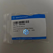 Agilent 5068-0006 Six-Port Valve Stator Head Brand NEW FedEx or DHL picture