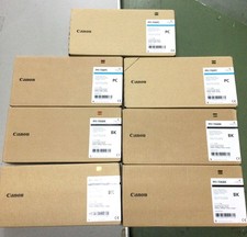 Canon PFI-706 Genuine Ink 7 Pack BK PC 700ml New Sealed Expired imagePROGRAF picture