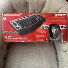 Rare Microsoft Laser Desktop 6000 v2 Wireless Keyboard Sealed Brand New NOS picture