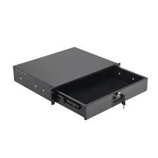 Uimoso 2U Rack Mount Drawer, Lockable, 50 lbs Capacity for 19-Inch Server Rack picture
