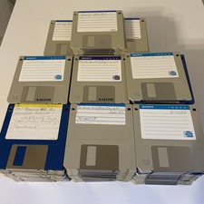 Lot of 205 Used Random Disks Diskettes 3.5
