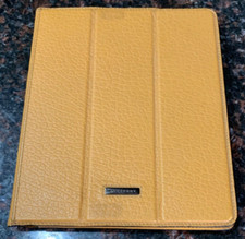 Burberry Apple iPad 2 Case/Tablet Case Magnetic Textured Leather Brown/Tan/Beige picture