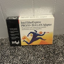 Vintage Intel EtherExpress PRO LAN Adapter With Flash BRAND NEW picture