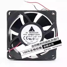 Delta AFB0712VH 7025  12V 0.56A 7CM  2-wire high-airflow cooling fan picture