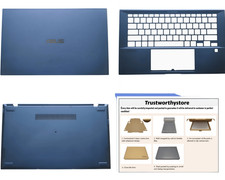 New For ASUS ExpertBook B9 B9450FABack Cover + Palmrest Cover +Bottom Cover Blue picture