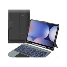 🆕 NEW Nillkin Tab S10+ S9+ 12.4 Keyboard Case Backlit Trackpad Black Samsung picture