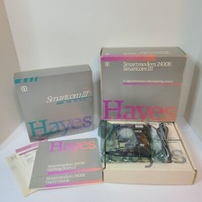 Hayes Smartmodem 2400B Smartcom III 3 Telecompiting System For IBM 1987 picture