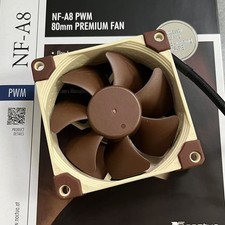 1pcs NEW Noctua NF-A8 PWM Premium Quiet Fan 12V 4-Pin 80x80x25mm Brown picture