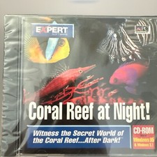 Software Computer ExpertCoral Reef at Night CD Windows 95 &Windows 3.1 Pictures picture