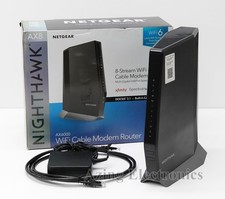 NETGEAR Nighthawk CAX80 AX6000 8-Stream Wi-Fi 6 Cable Modem Router picture