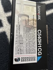 4 Lexmark Toners: C540H1KG BLACK C540H1CG CYAN C540H1YG YEL C540H1MG New Sealed picture
