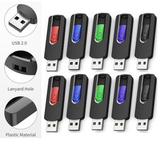 5/10PCS 16GB USB 2.0 Flash Drive Memory Stick Retractable Thumb Drive Jump Drive picture