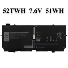 51Wh 52TWH Laptop Battery for Dell XPS 13 7390 2-in-1 Series Notebook P103G picture