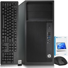 HP Z240 Tower PC Intel i5-6th 32GB RAM 256GB SSD Wireless-KB&M WiFi Windows 11 picture