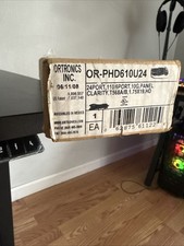 Ortronics OR-PHD610U24 Clarity Cat6A 24-Port Patch Panel 1U Rack Mount picture