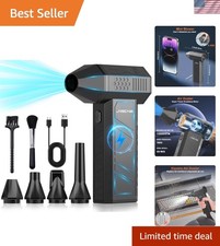 Rechargeable Mini Air Blower with Brushless Motor - Eco-Friendly Cleaning picture