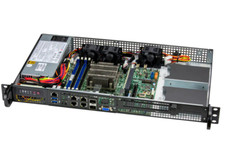 SuperMicro SYS-510D-8C-FN6P Mini-1U server CSE-505-203B +	X12SDV-8C-SP6F picture