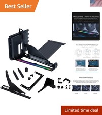 ATX PC Case 4 Slots Vertical GPU Kit VG4v4 Black picture