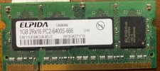 Elpida 1GB DDR2 PC2-6400S-666 RAM Used Laptop Memory picture