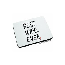 Best Wife Ever Mouse Pad Happy Mothers Day or Birthday Gift Love BeeGeeTees  picture