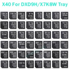 Lot of 40 Capacity Sticker Labels for DELL G14 G15 DXD9H X7K8W HDD Tray Stickers picture