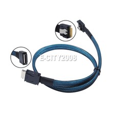 Slimline Oculink 4i Cable SFF-8611 to PCIe SFF-8654 MCIO Gen5 Adapter 4i picture