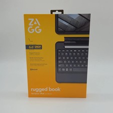 New ZAGG Rugged Book ZKB109RBB35 Black Wireless For iPad 10th Gen picture