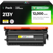 TCT W2132A TAA Compliant Yellow Toner Cartridge for HP 213Y - 5700dn 6700 6701dn picture
