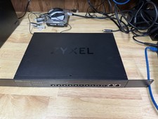 ZYXEL 10-port 10G Smart Managed Fiber Switch with 2 Multi-Gigabit Ports - 2 Port picture